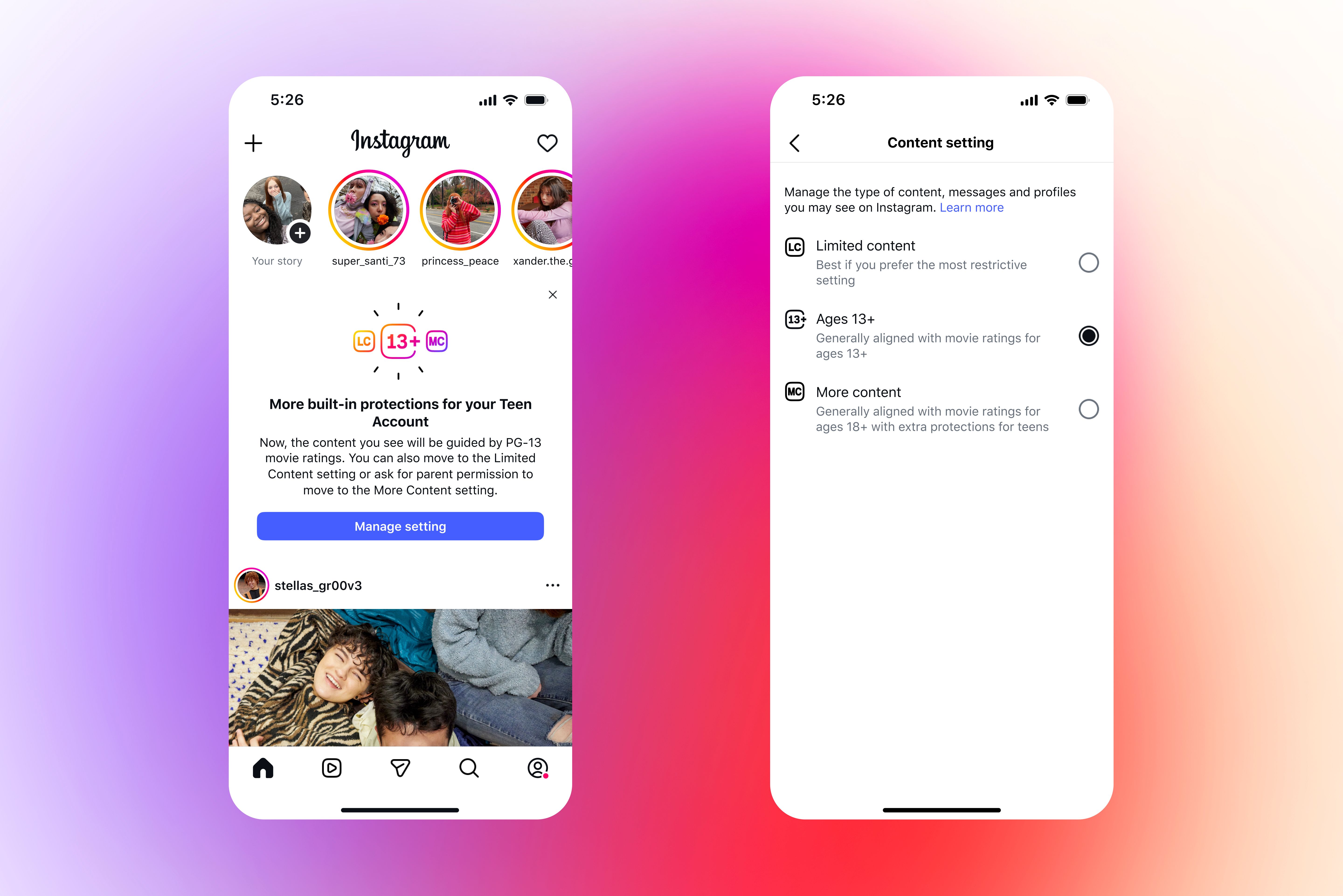 Instagram Goes Full PG-13 for Teen Safety Overhaul