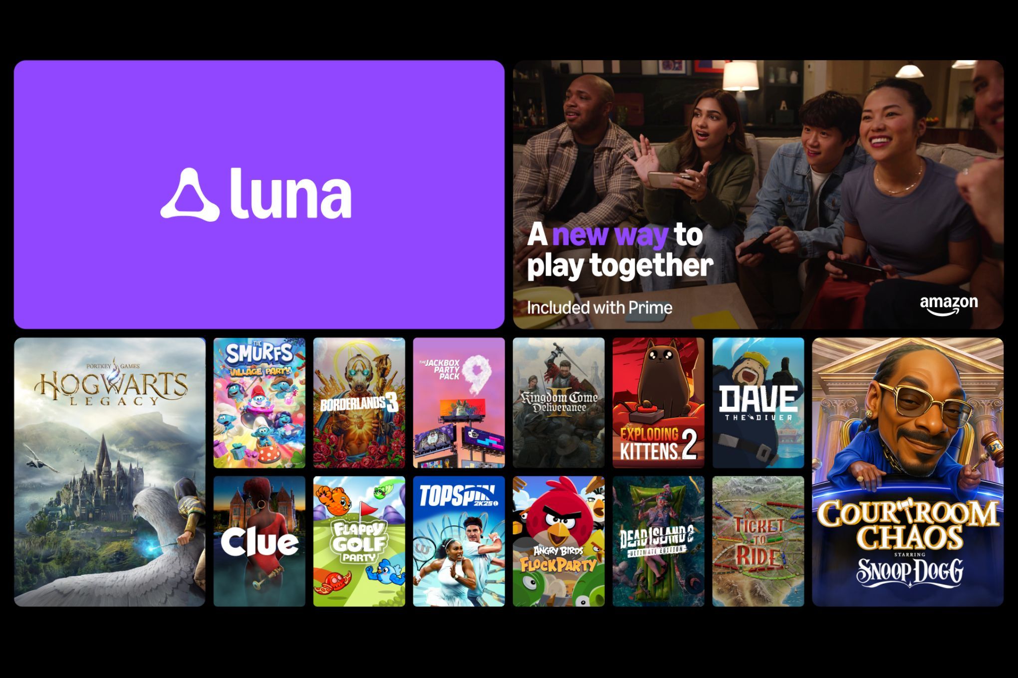 Amazon Luna pivots to party games with AI-powered Snoop Dogg