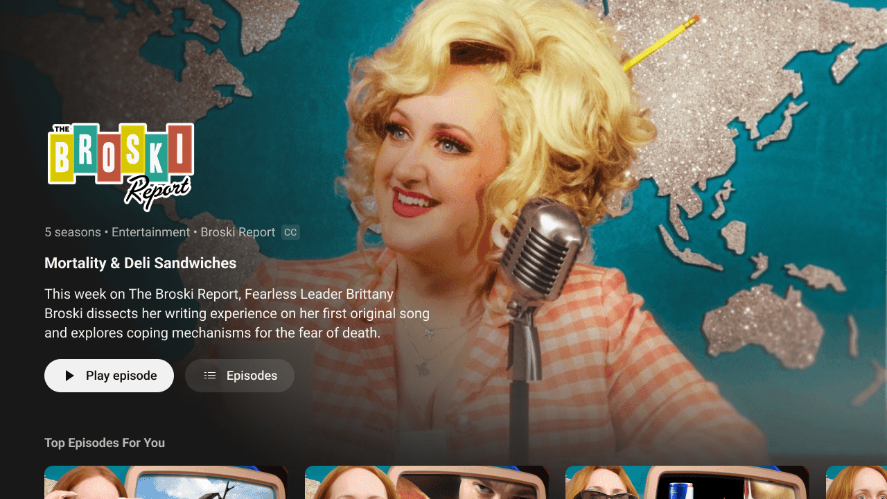 YouTube's TV App Gets Netflix-Style Makeover