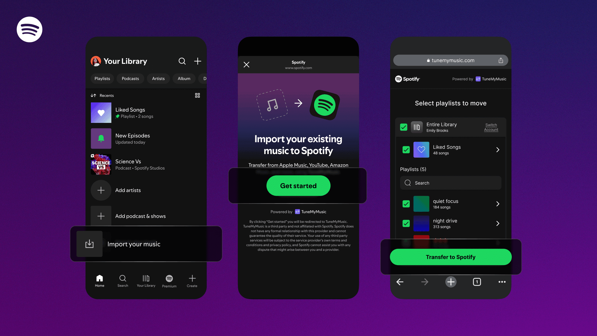 Spotify launches playlist import tool to counter Apple Music
