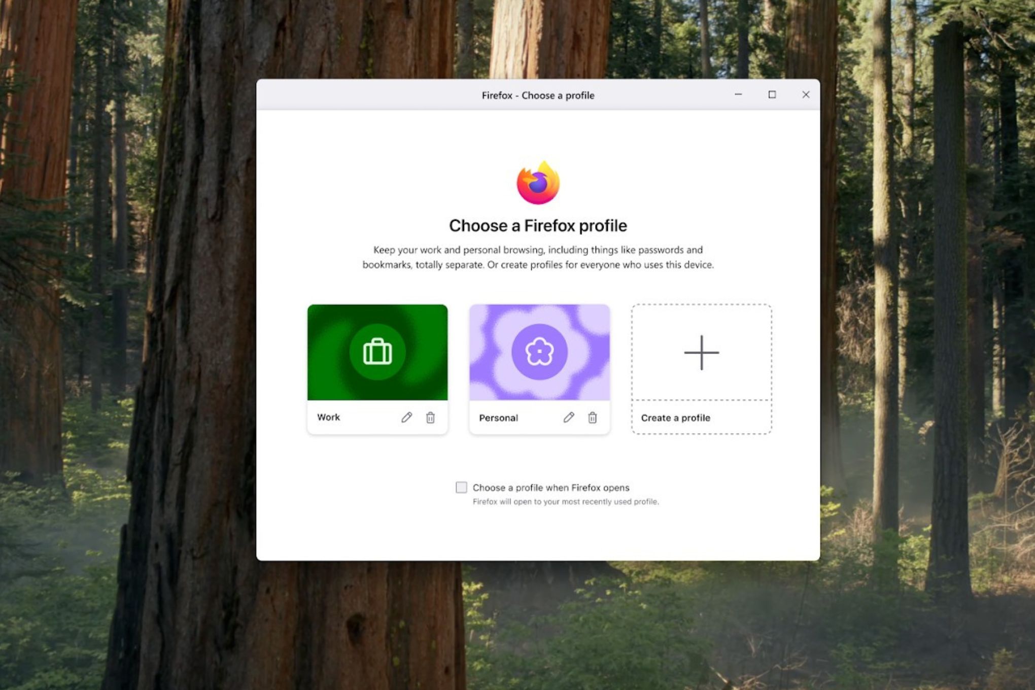 Firefox Rolls Out Browser Profiles to Separate Work and Personal