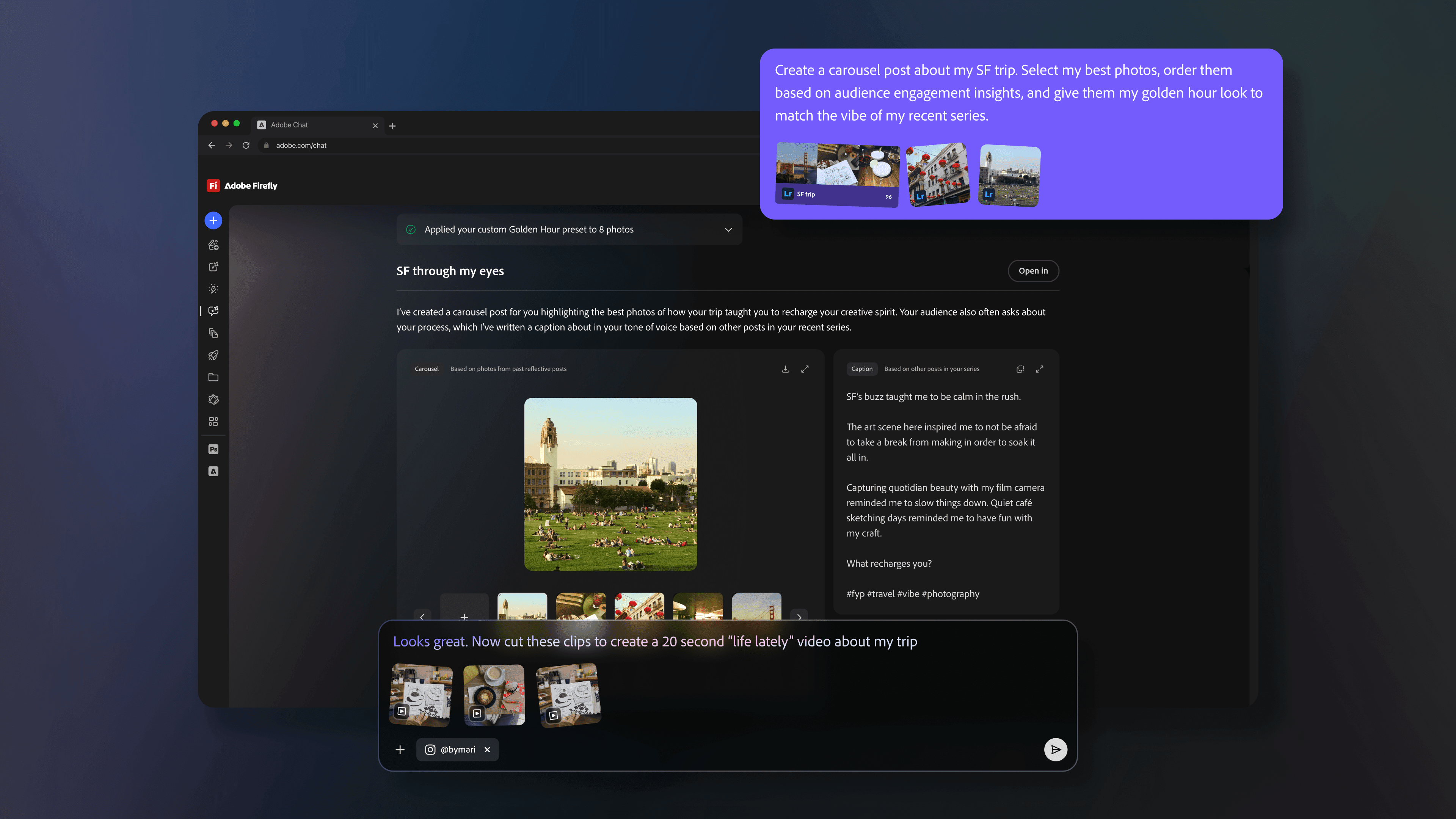 Adobe launches Project Moonlight AI agent for social campaigns