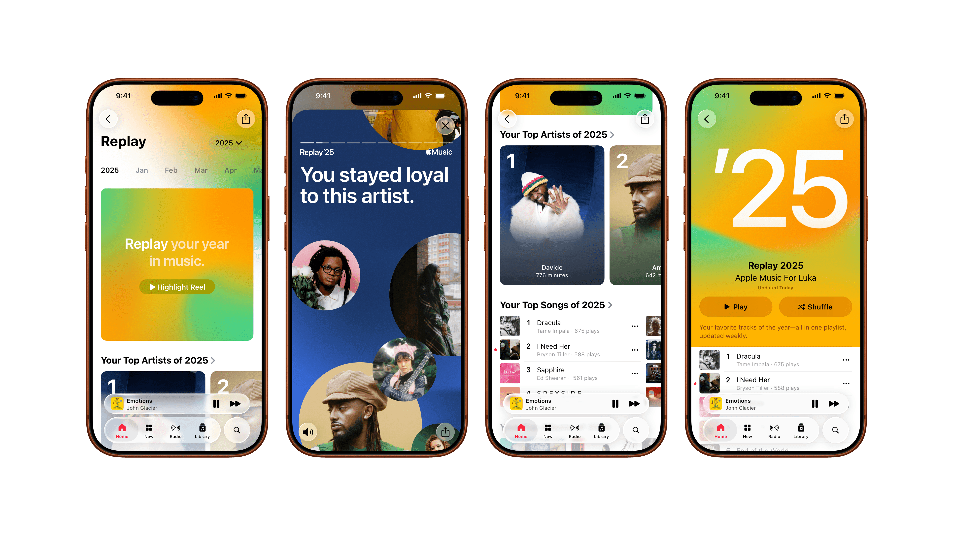 Apple Music Replay 2025 Beats Spotify to Year-End Stats