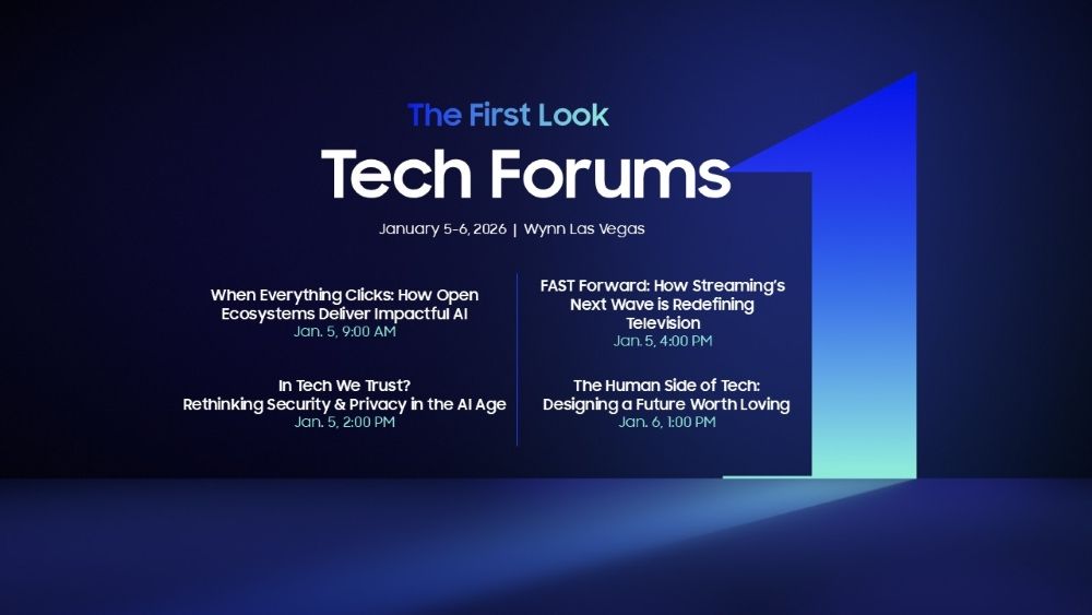 Samsung Lays Out AI Strategy for CES 2026 With Tech Forums