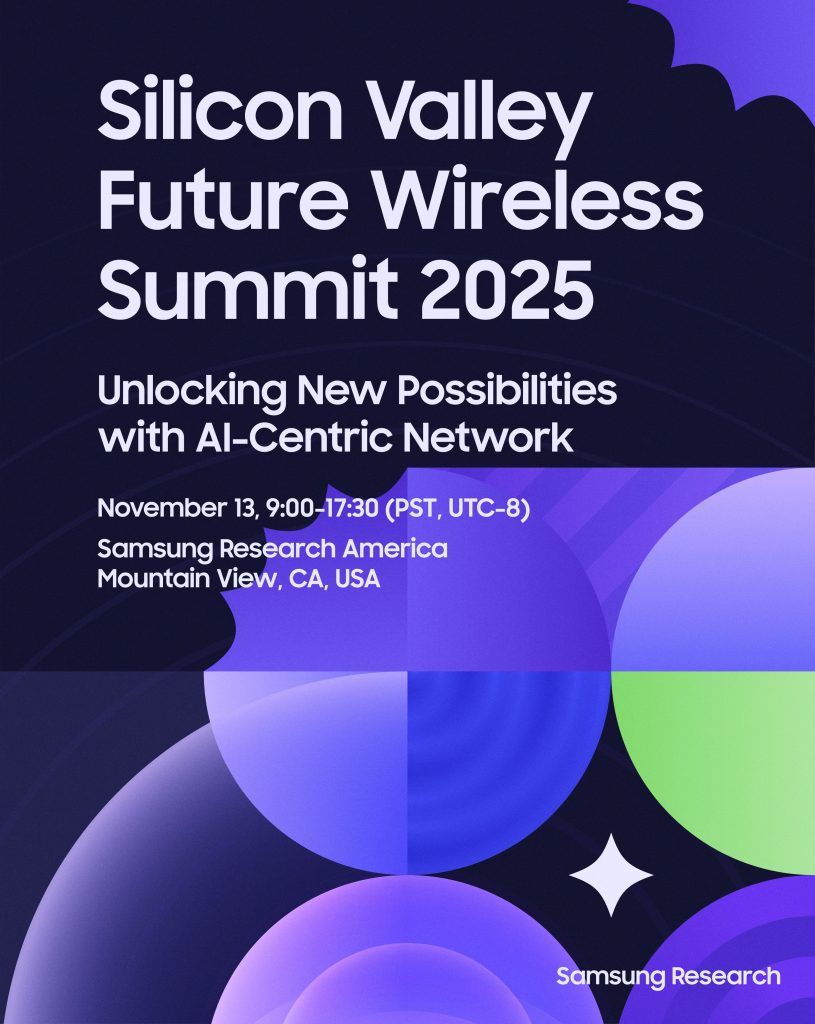 Samsung Unveils AI-Native 6G Tech at Silicon Valley Summit
