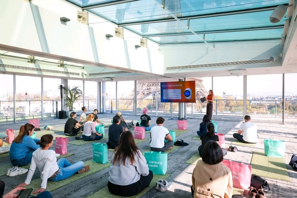 Samsung Showcases Galaxy Watch8 Health Tech at Paris Marathon