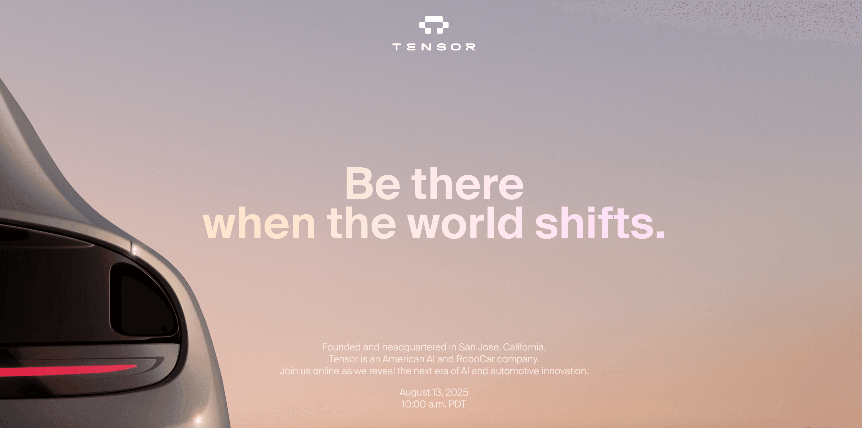 Tensor Claims First Consumer Robocar Launch — But It's Really AutoX