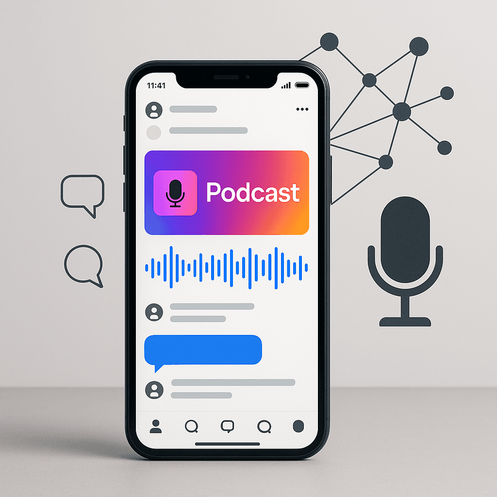 Meta's Threads Courts Podcasters With Enhanced Links