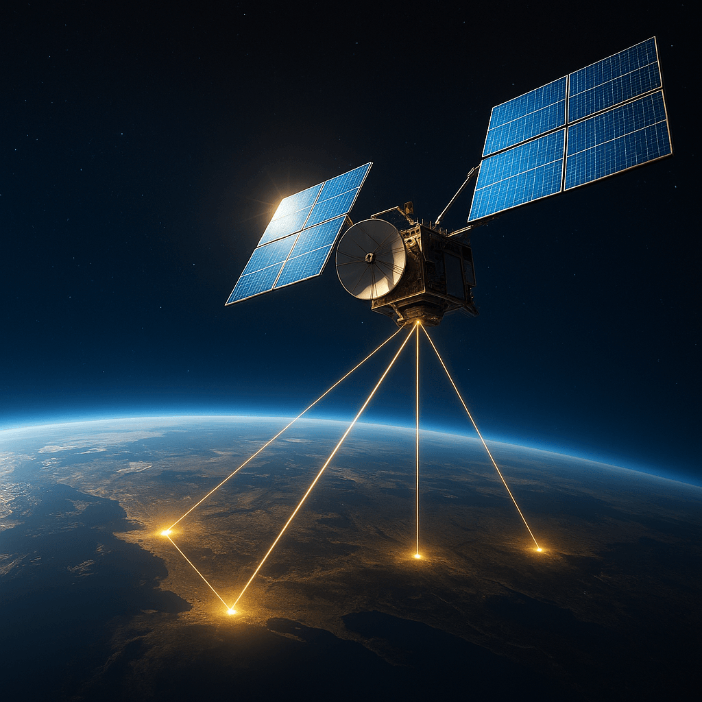 Space startup beams solar power to Earth with laser satellites