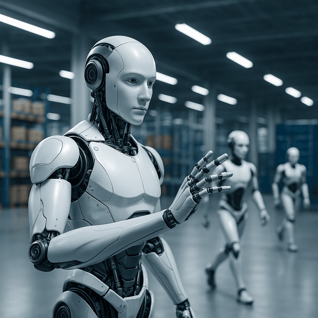 Chinese Humanoid Robots Beat Tesla to U.S. Market Push The Tech Buzz