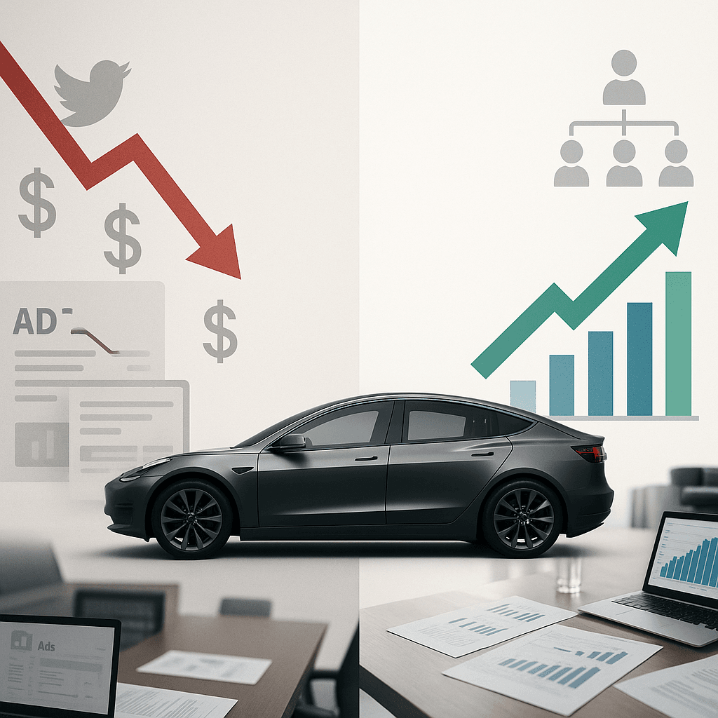 Tesla slashes X ad spend 85% as Musk family dealings rise