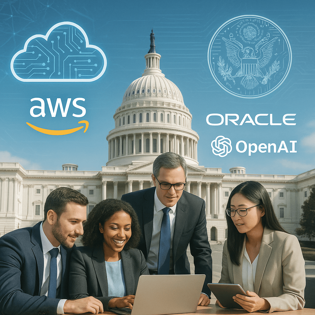 AWS, Oracle, OpenAI Power Federal AI Push with $1B Deal