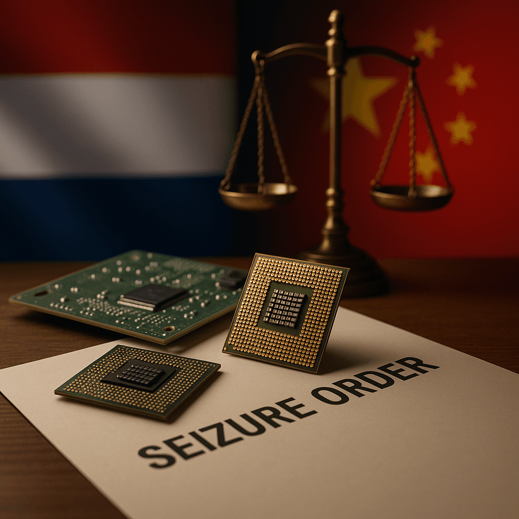 Netherlands Seizes Chinese Chipmaker in 'Highly Exceptional' Move