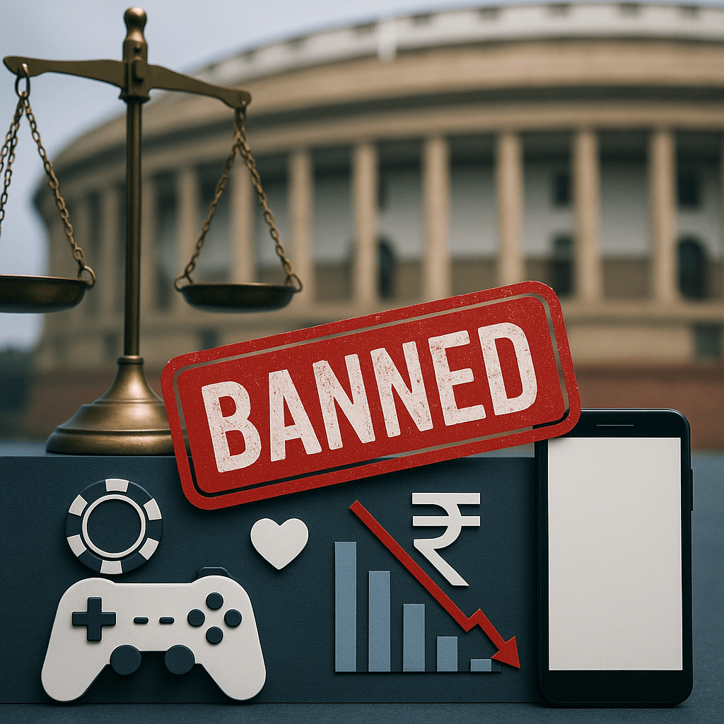 India Bans Real-Money Gaming, $23B Industry Faces Shutdown