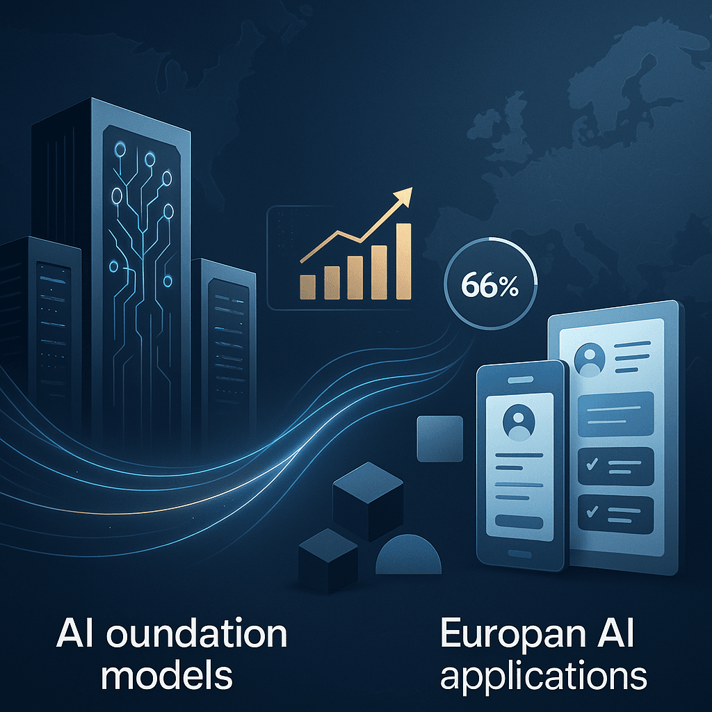 Europe Closes AI App Gap: 66% of US Funding Despite Model Lag