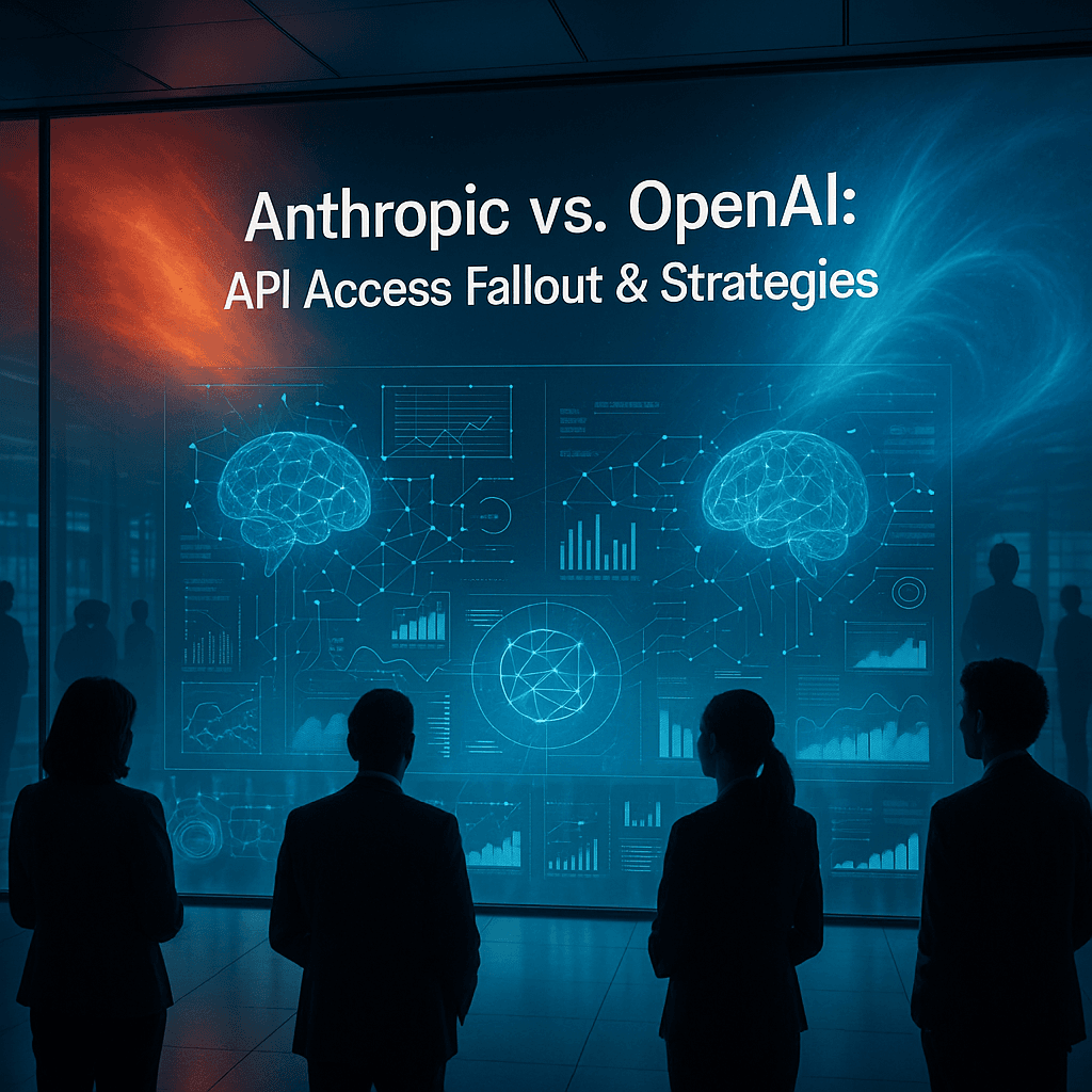 Anthropic vs. OpenAI: API Access Fallout & Strategies