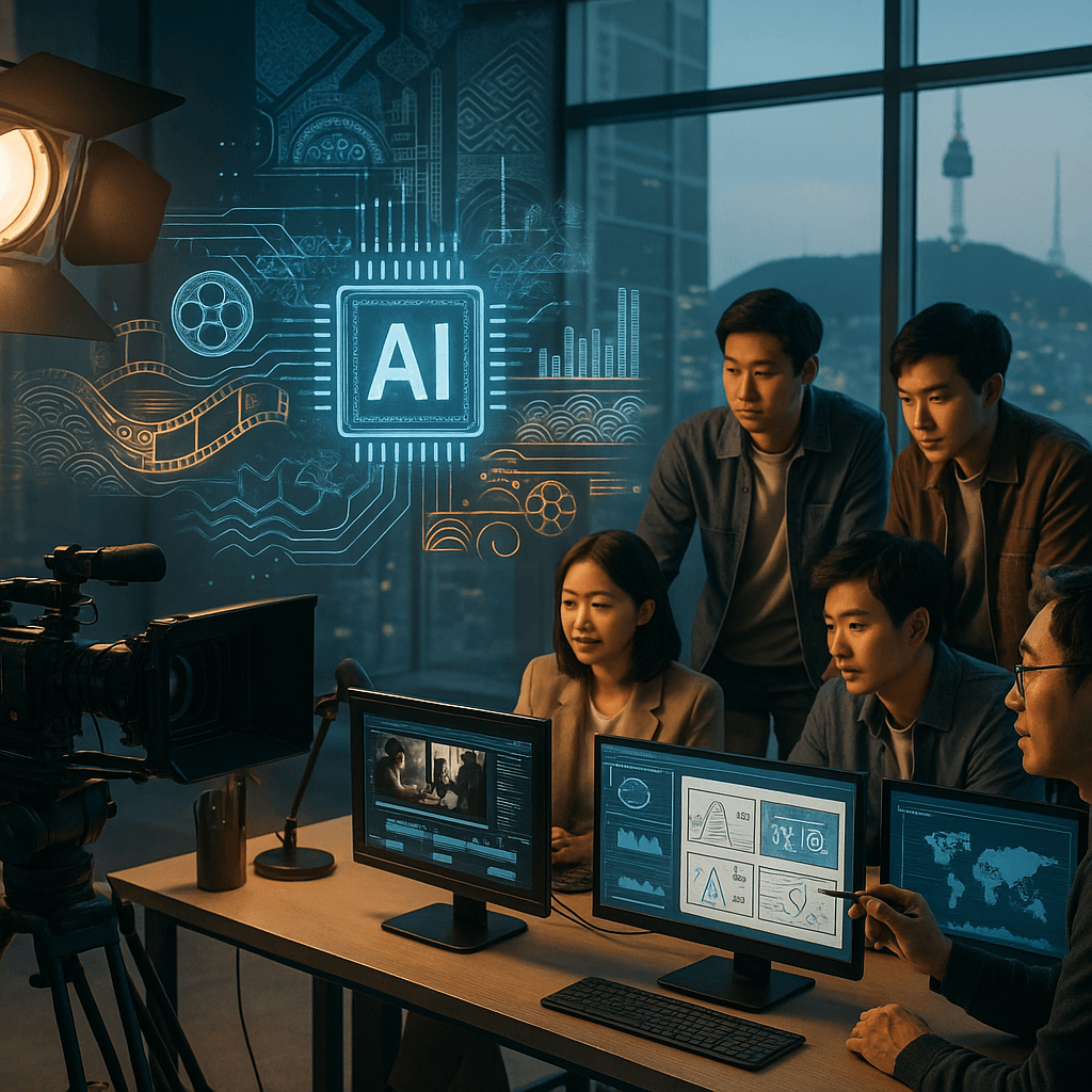 LG Heir's AI Film Venture Targets Korean Entertainment Boom