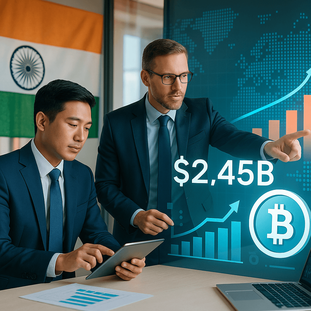 Coinbase doubles down on India with $2.45B CoinDCX valuation