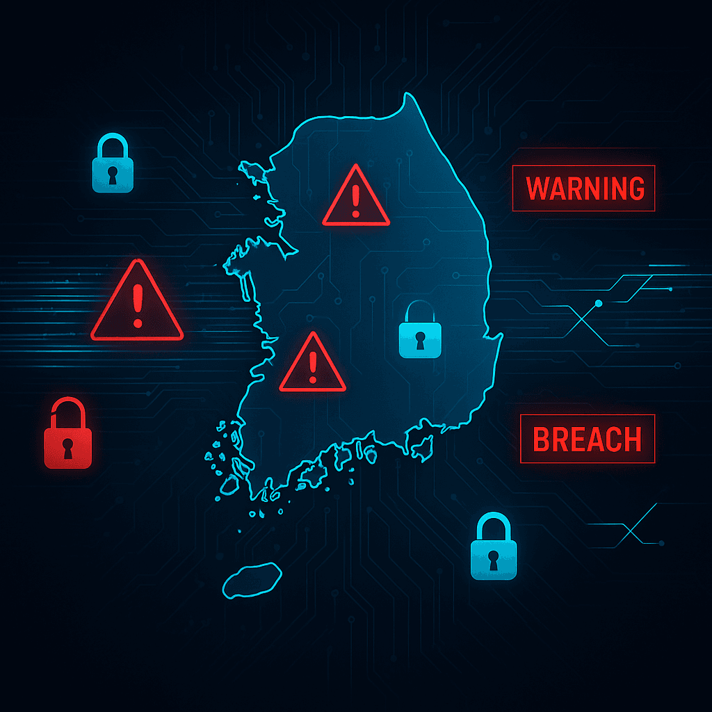 South Korea faces monthly cyberattacks as digital defenses crumble