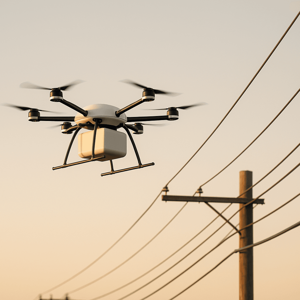 Amazon drone snags Texas internet cable, triggering FAA probe