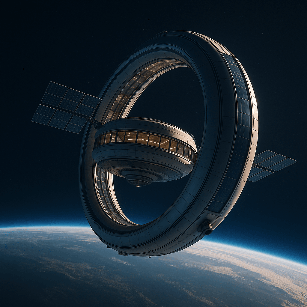 Bezos Predicts Millions Will Live in Space Within Decades