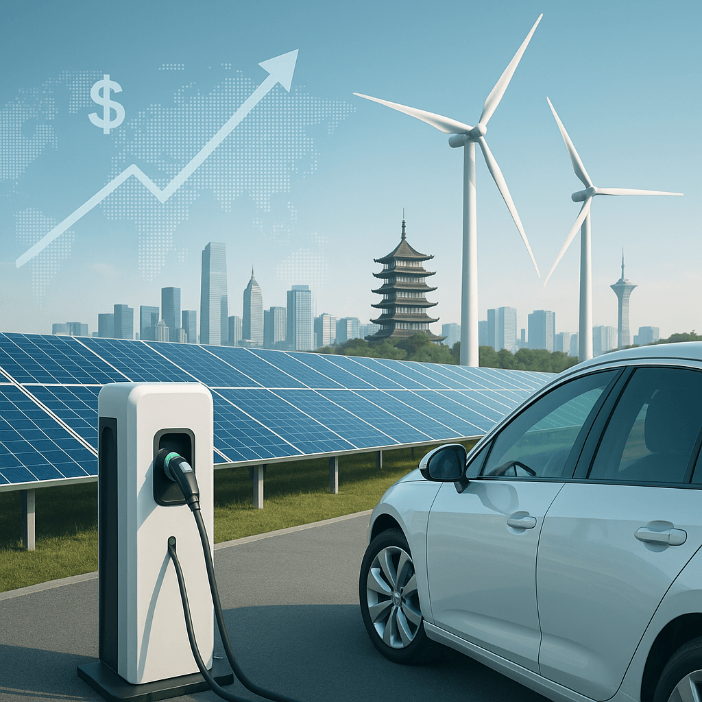China Commits $625B to Clean Energy, Reshaping Global Market