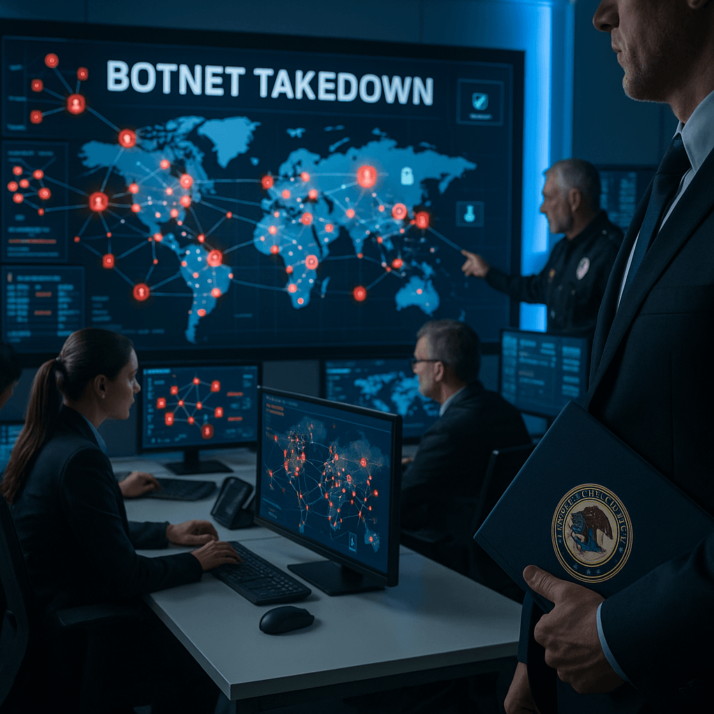 US and Allies Dismantle Major IoT Botnets Behind Record DDoS Attacks