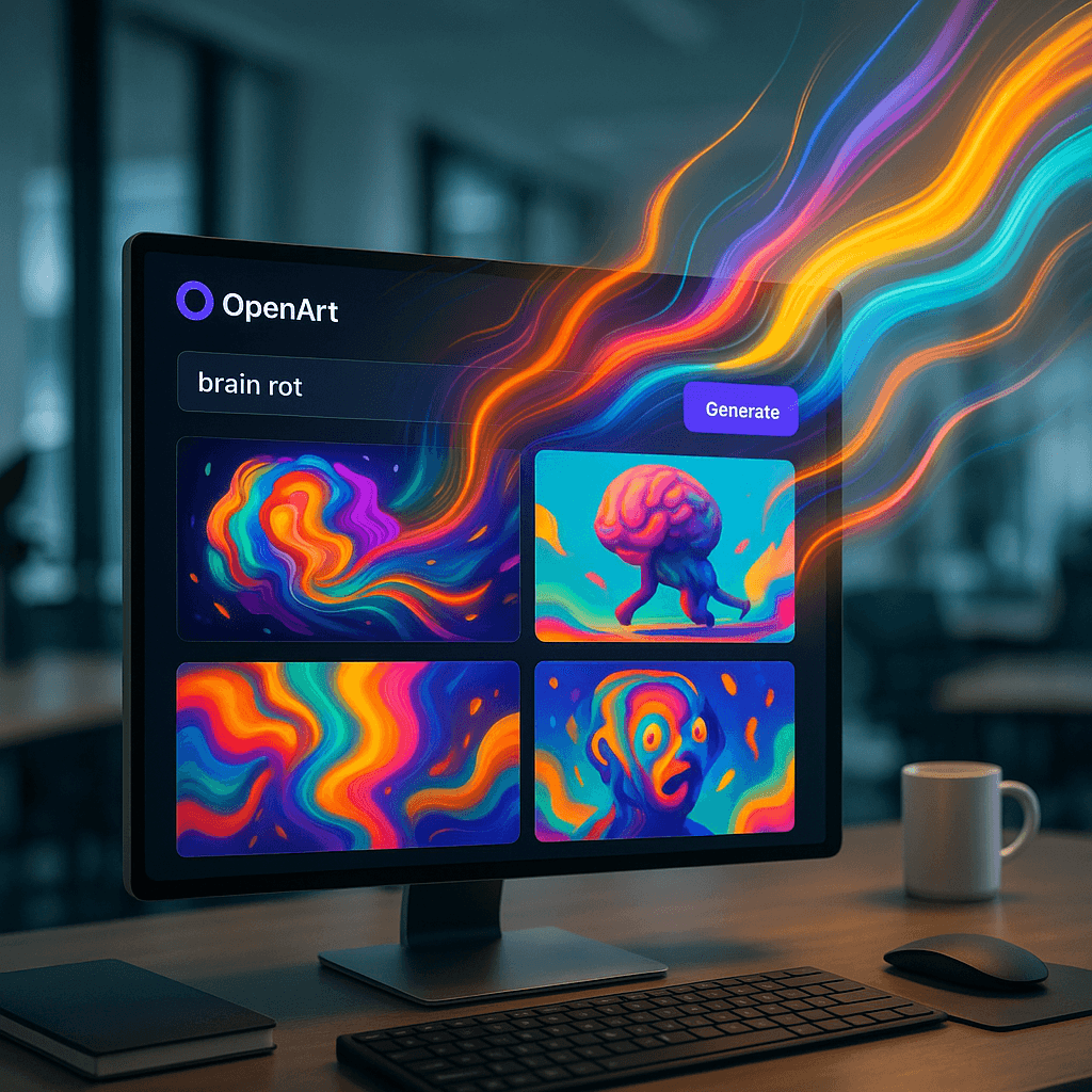 OpenArt Unveils AI 'Brain Rot' Videos in a Click