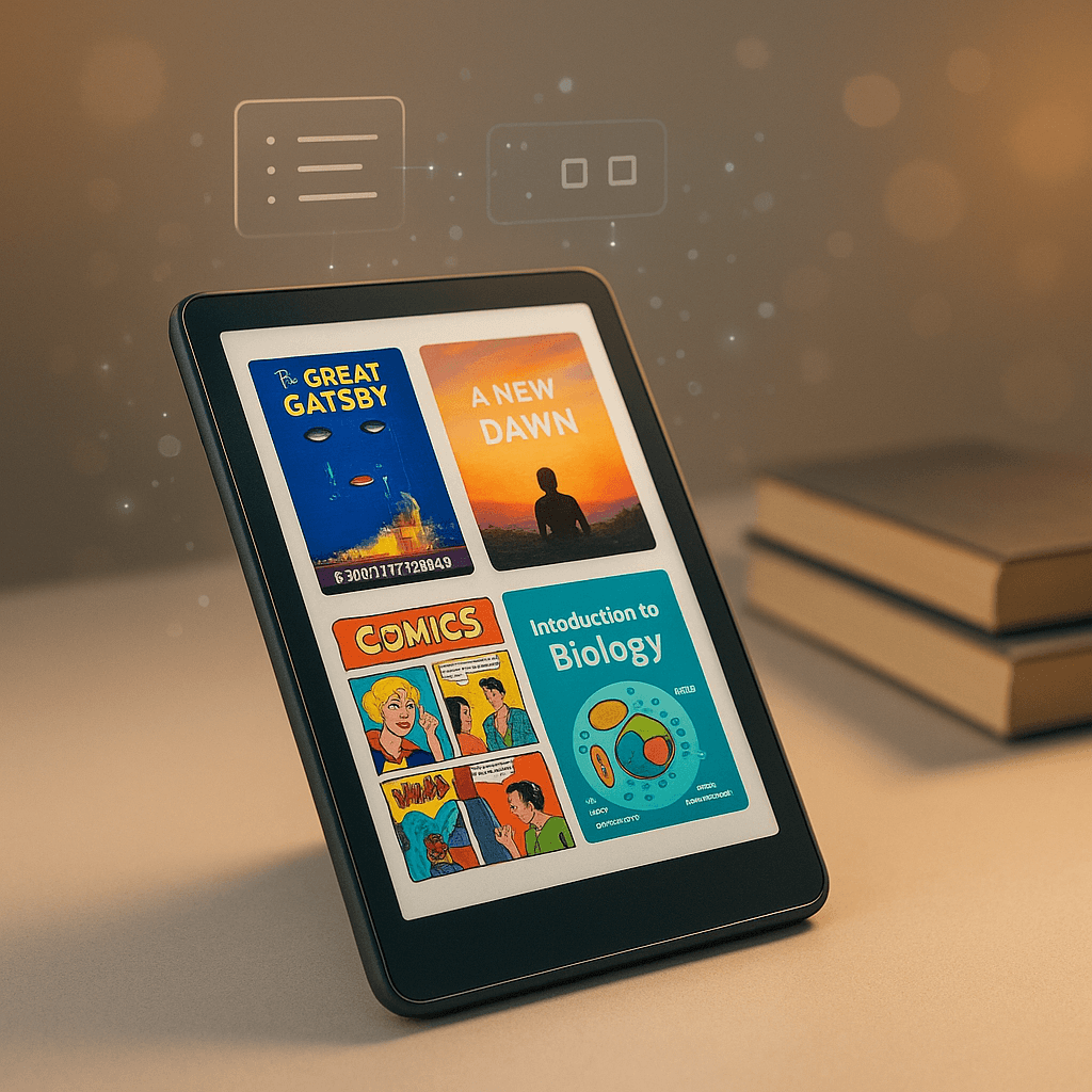 Amazon's 2025 Kindle Lineup: Color Screens and AI Hit E-Readers