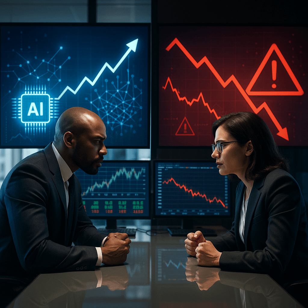 Palantir CEO Alex Karp Calls 'Big Short' Burry 'Crazy' for AI Bets