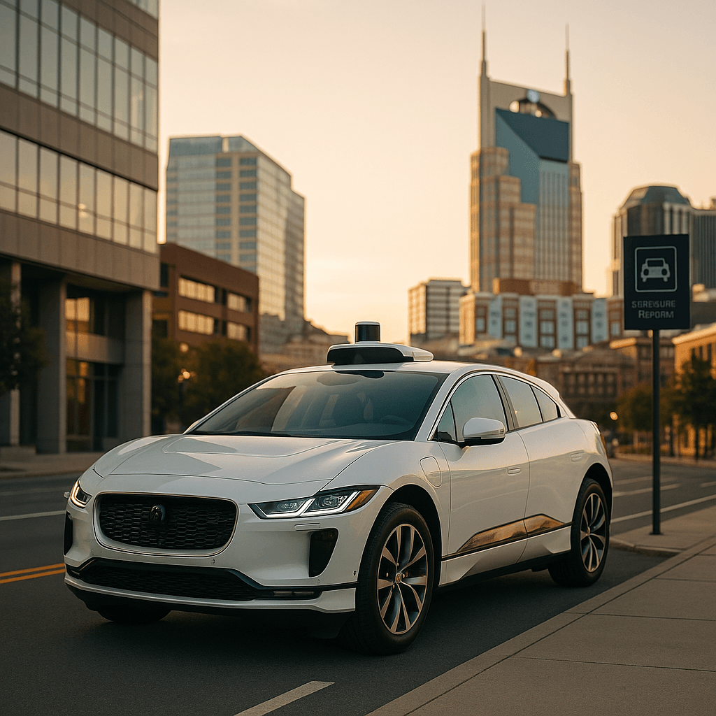 Waymo-Lyft team up for Nashville robotaxis in 2026