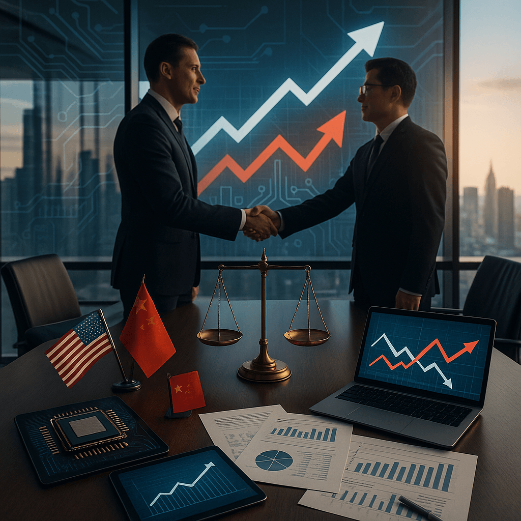 Big Tech Pays Trump for China Access as Tariff War Escalates