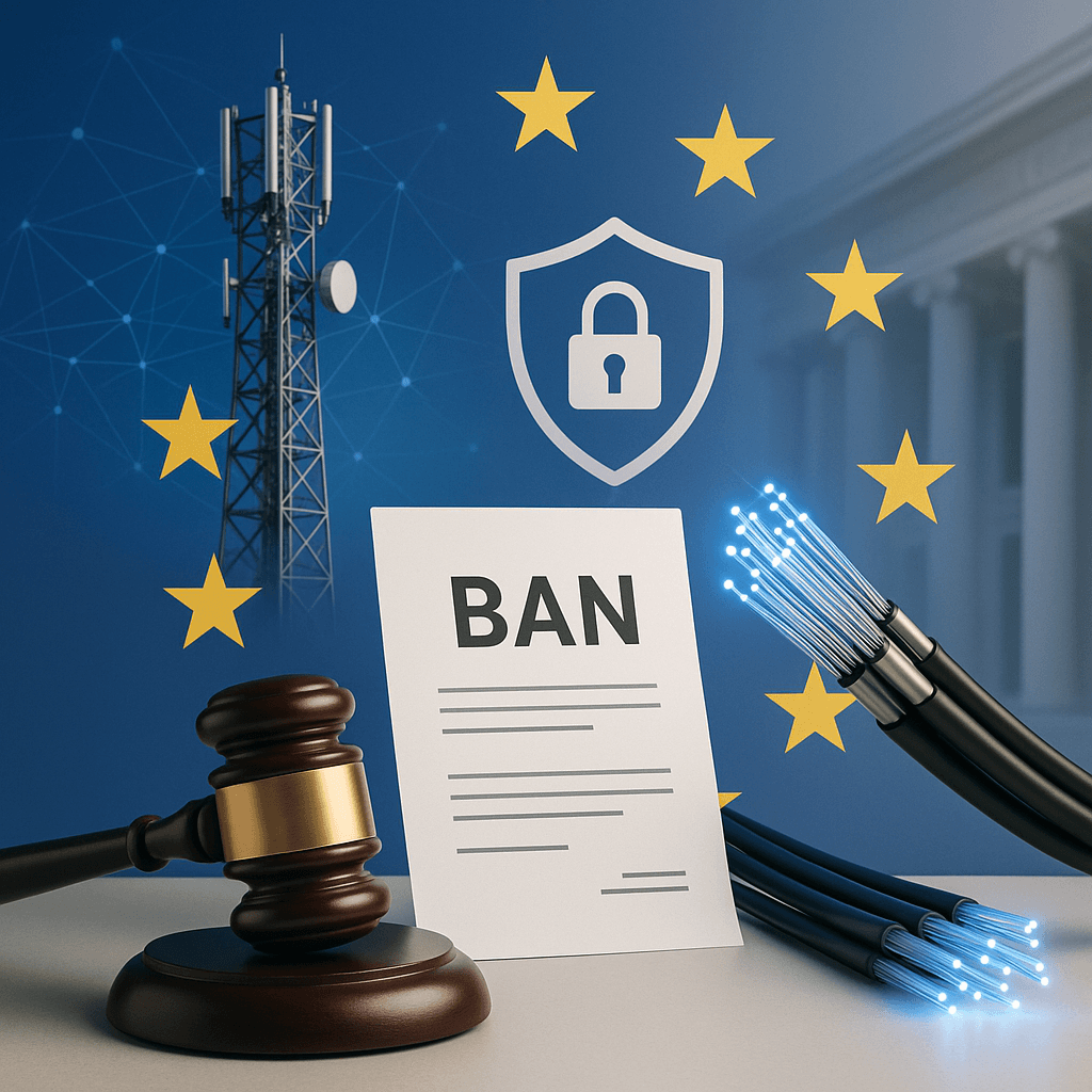 EU pushes binding law to ban Huawei, ZTE from telecom networks