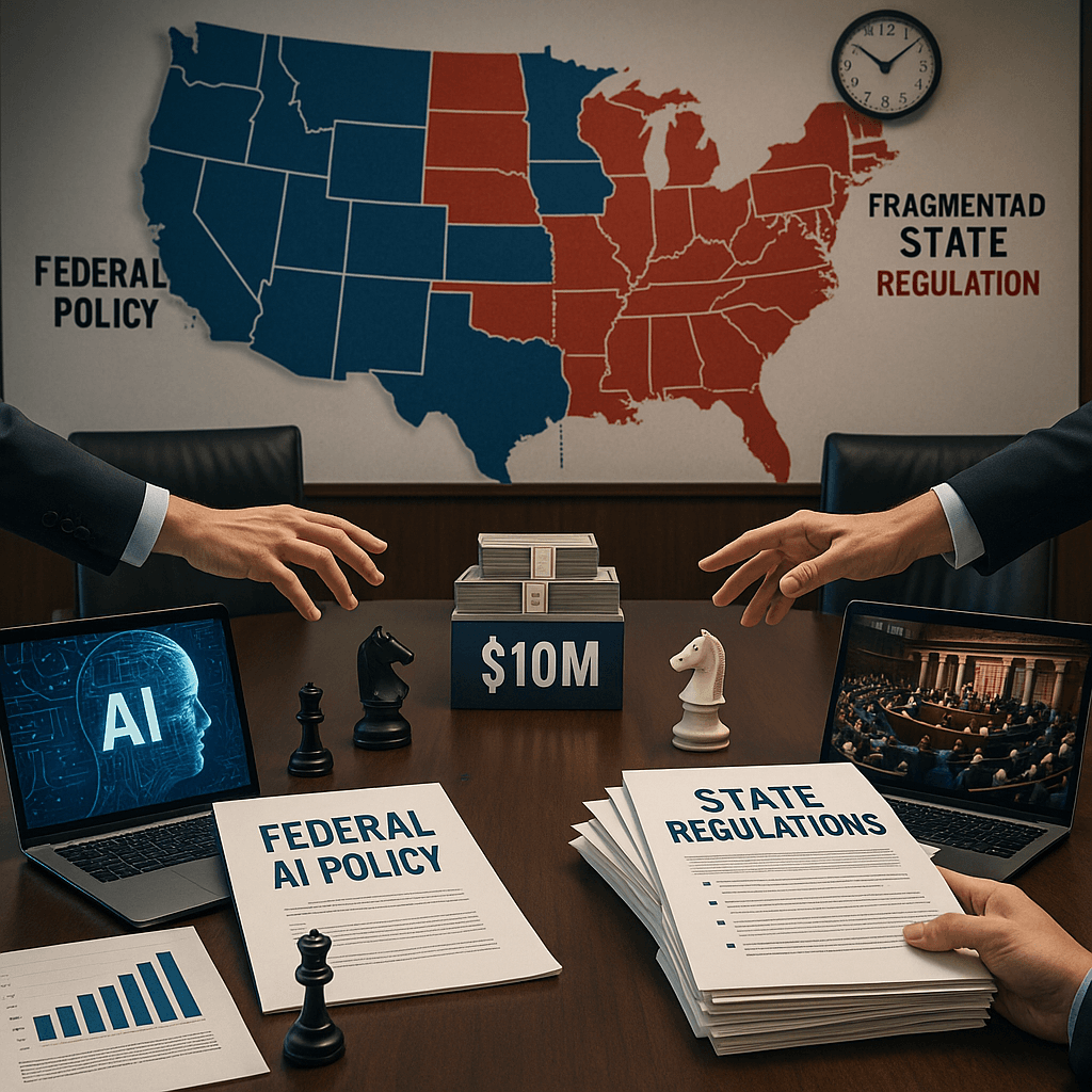 AI super PAC drops $10M to kill state regulations nationwide