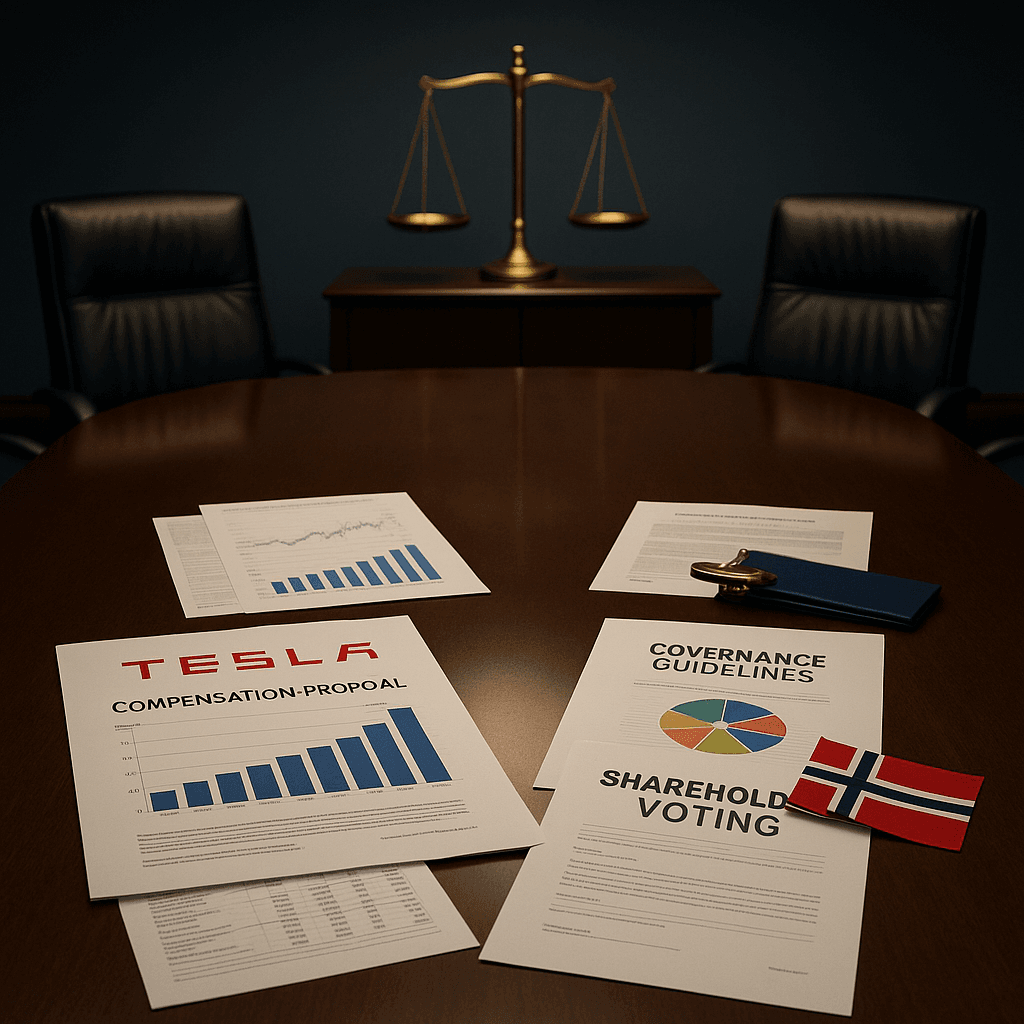 Norway's $2T Fund Rejects Musk's $1T Tesla Pay Package