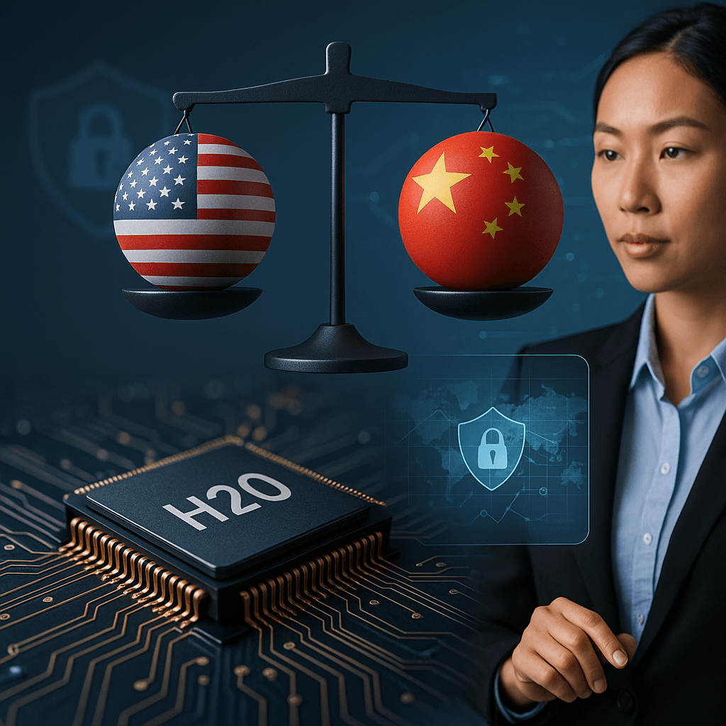Nvidia's H20 Chips Under Fire: China Security Risks Vie with U.S. Approvals