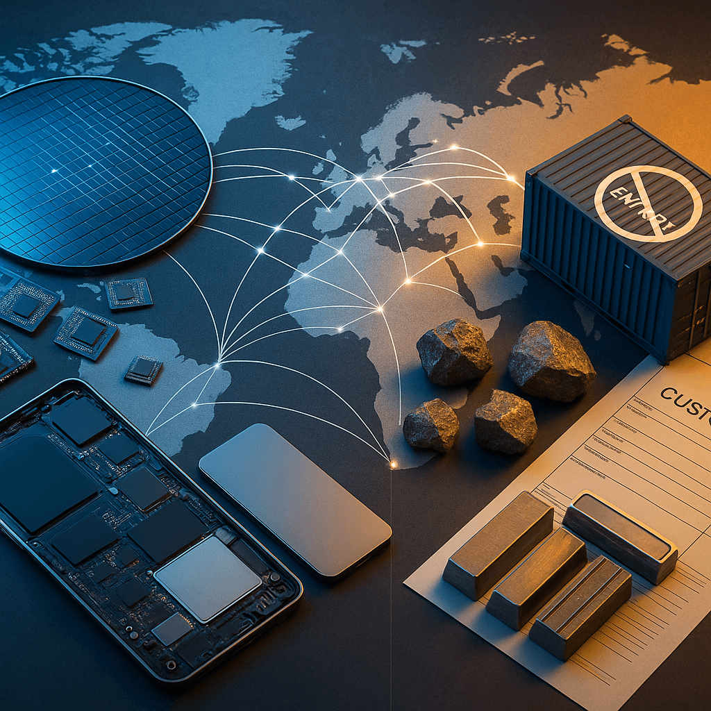 China expands rare earth export controls, targeting chip supply