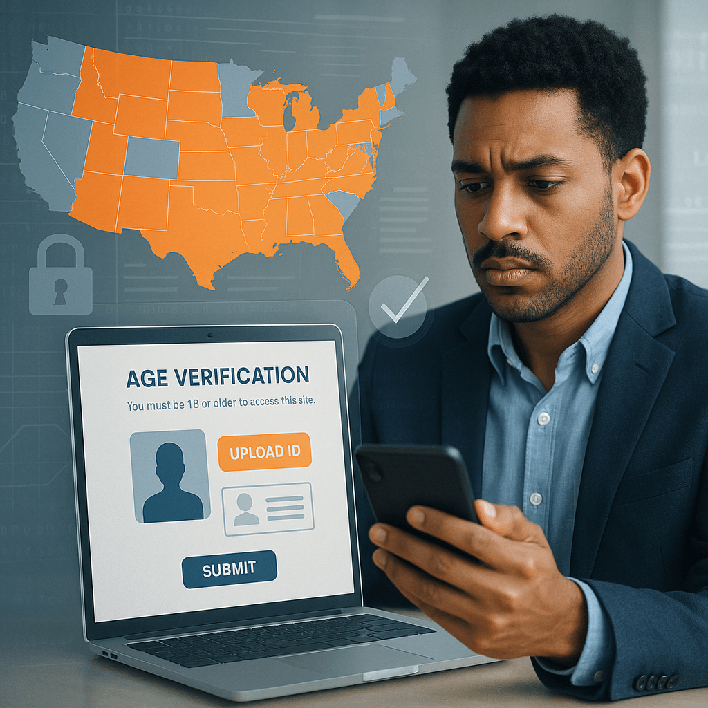 Age Verification Laws Hit 25 States as Congress Weighs 19 Bills