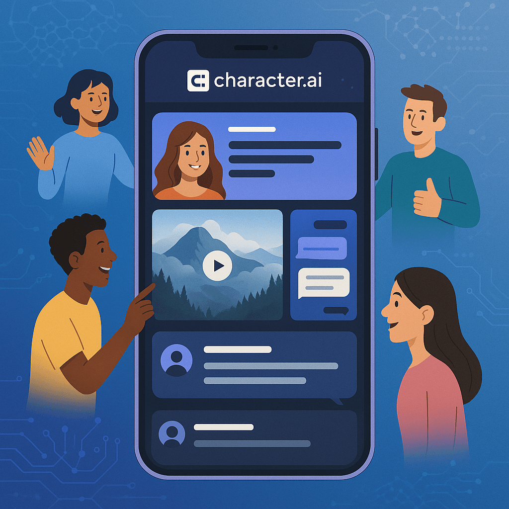 Character.AI's Social Feed Enhances User Interaction
