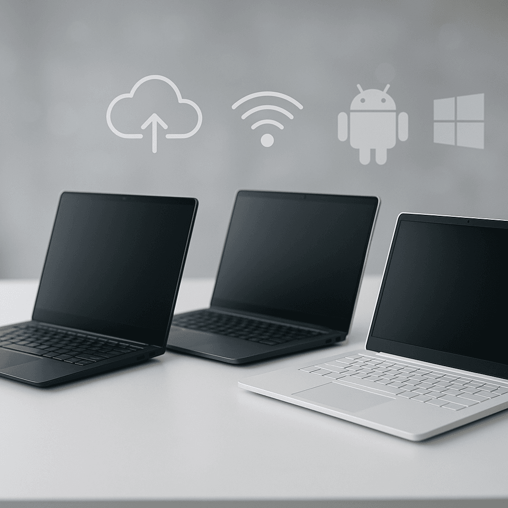Chromebook vs Windows Battle Shifts as Google Eyes Android Merge