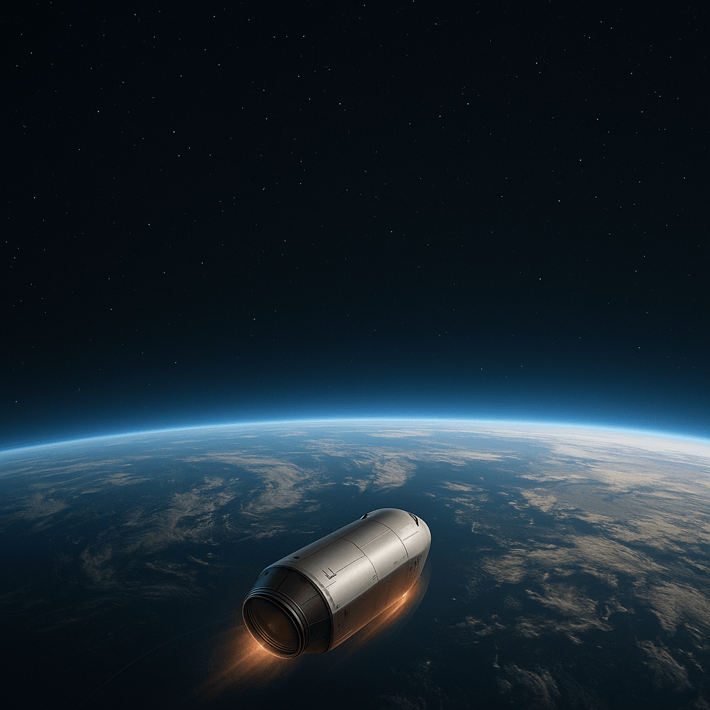 Pentagon Taps Anduril, Blue Origin for Orbital Cargo Study