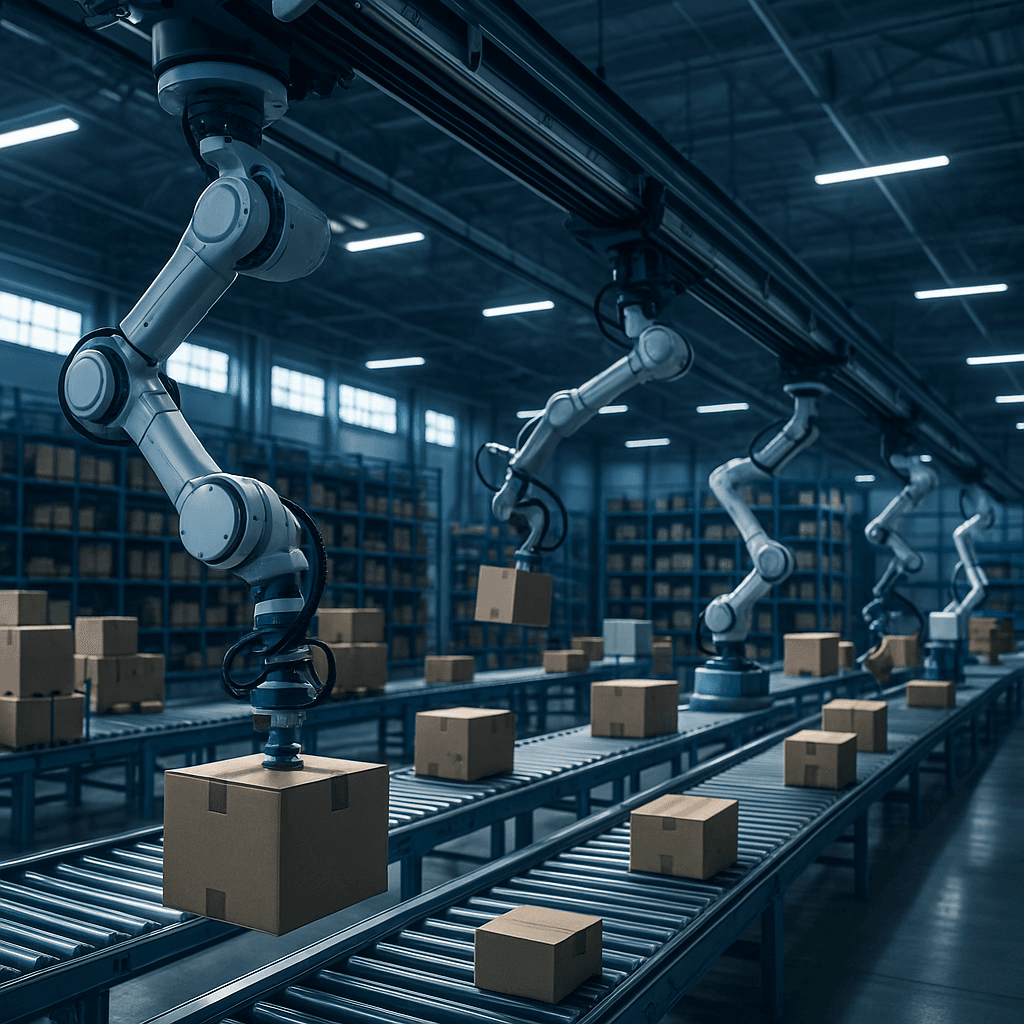 Amazon's Blue Jay Robot Handles 75% of Warehouse Items Solo