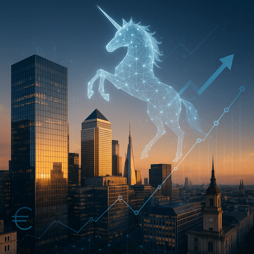 12 European Startups Hit Unicorn Status in 2025 First Half
