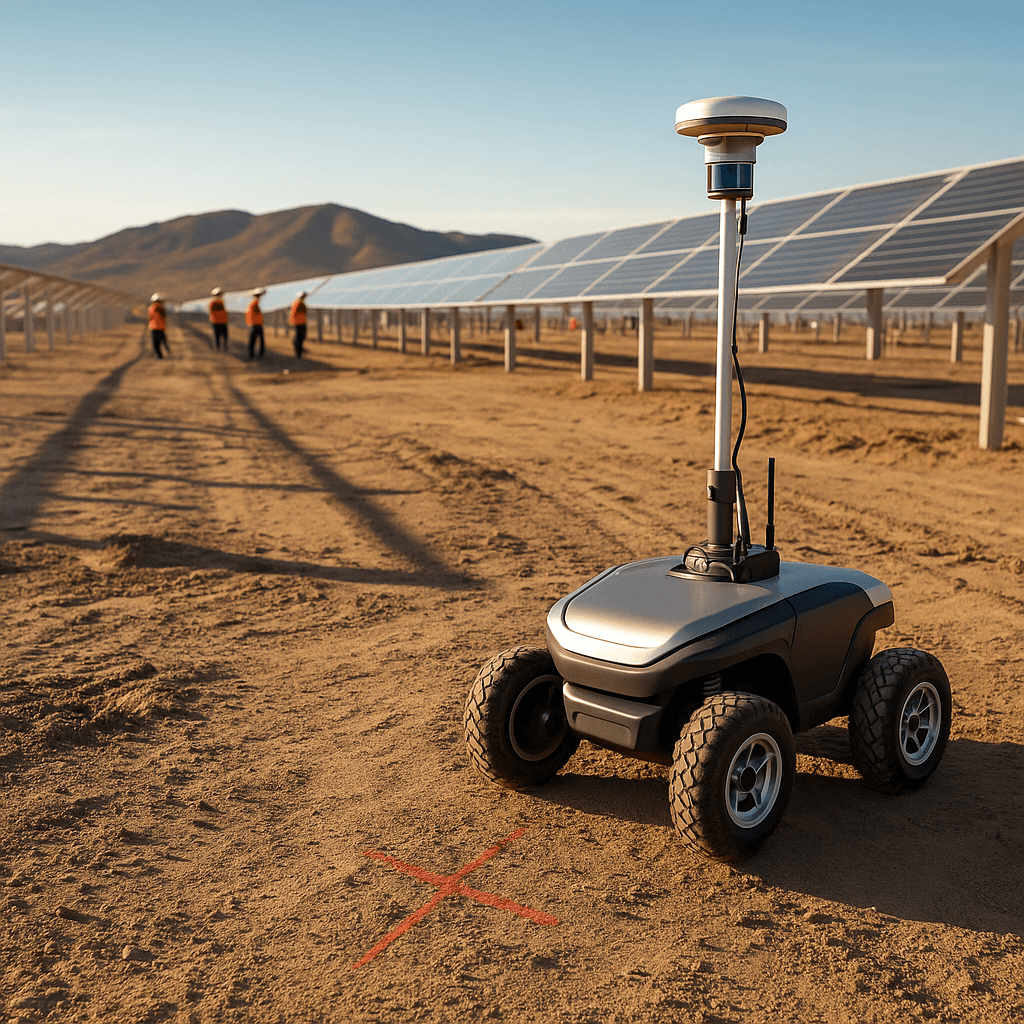 Solar Robots Mark 3,000 Points Daily, Slash Construction Costs