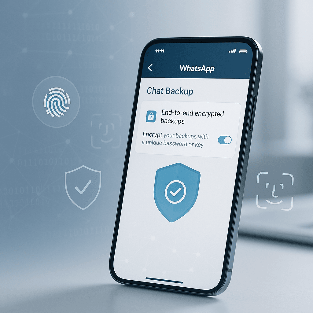 WhatsApp launches passkey protection for encrypted backups