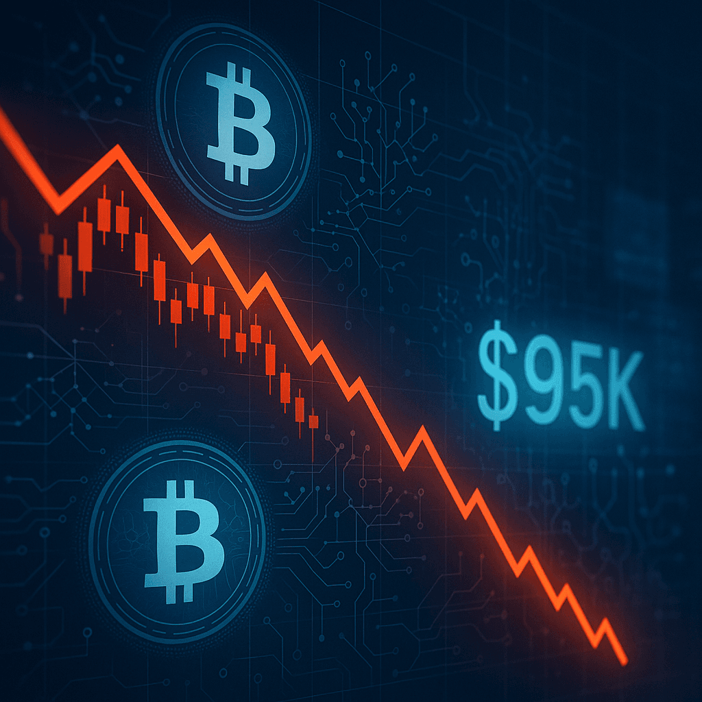 Bitcoin Crashes Below $95K as AI Stock Selloff Spreads