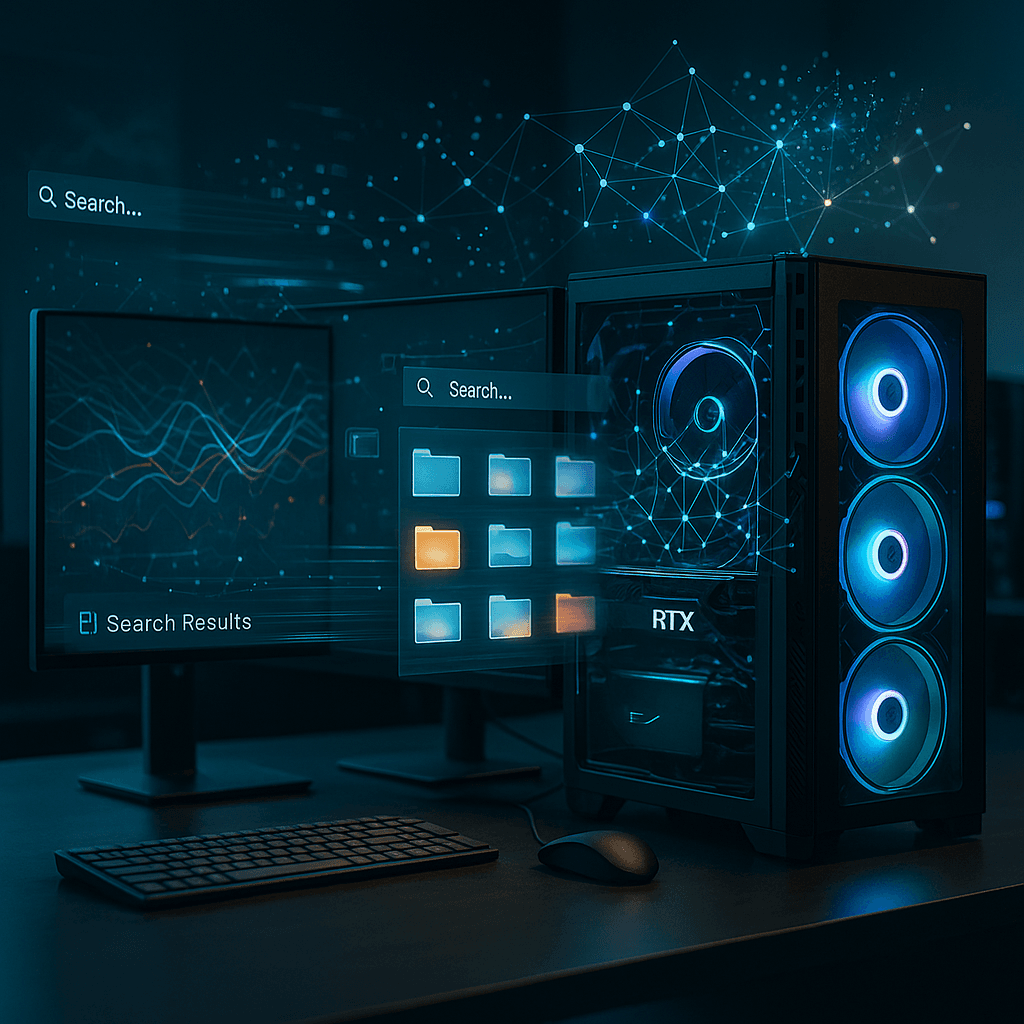 NVIDIA RTX PCs Get 3x Faster Local AI Agent Search