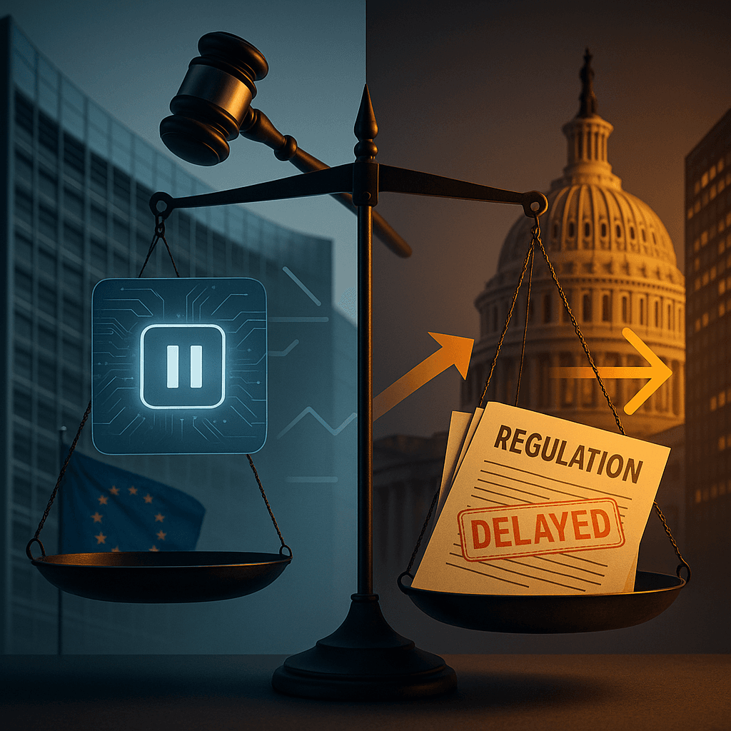 EU Tech Laws Hit Pause as Trump Admin Pressure Mounts