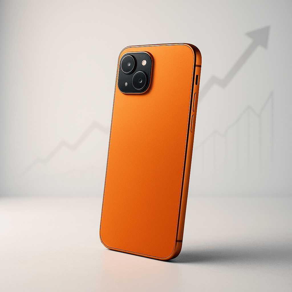Apple's Orange iPhone 17 Pro Sparks Rally, Stock Hits Record