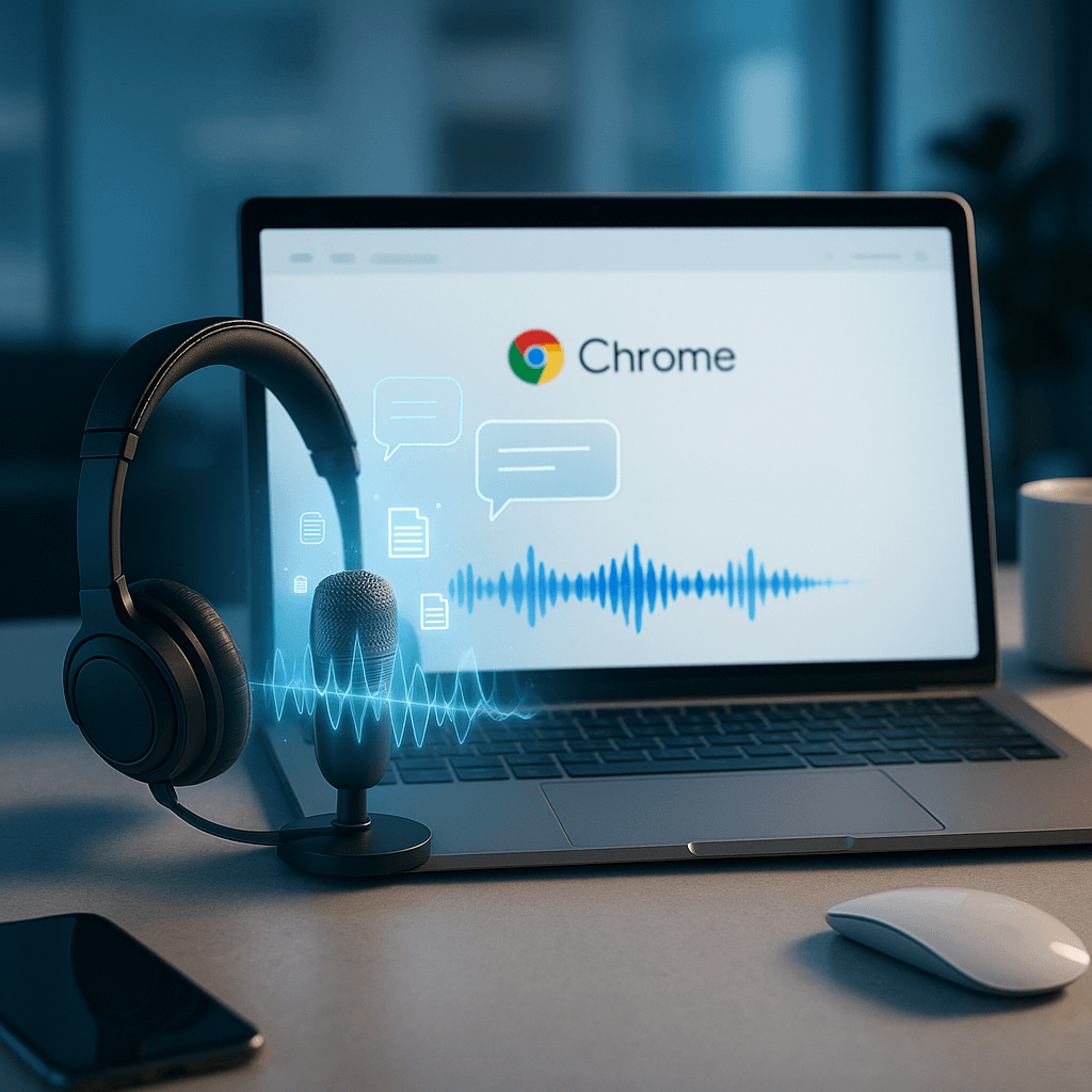 Speechify Pivots to Voice Input with Chrome AI Assistant